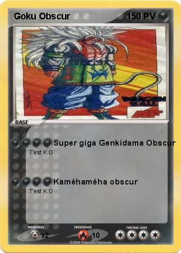 Pokemon Goku Obscur