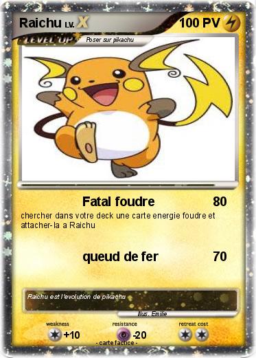 Pokemon Raichu