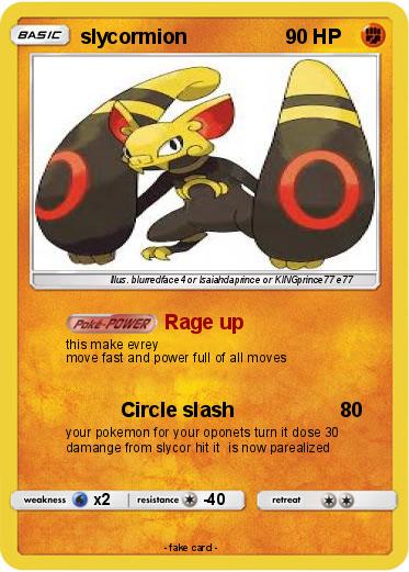 Pokemon slycormion