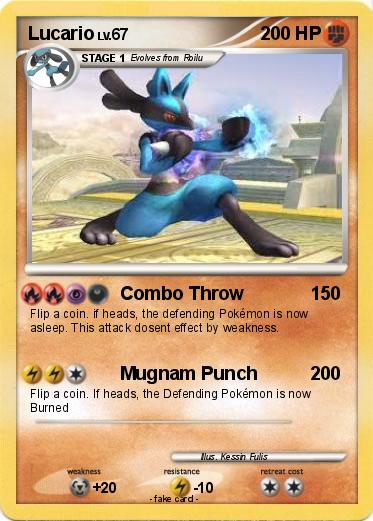 Pokemon Lucario
