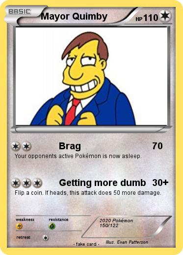 Pokemon Mayor Quimby