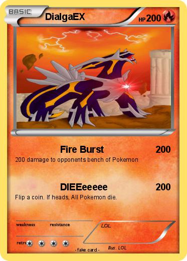 Pokemon DialgaEX