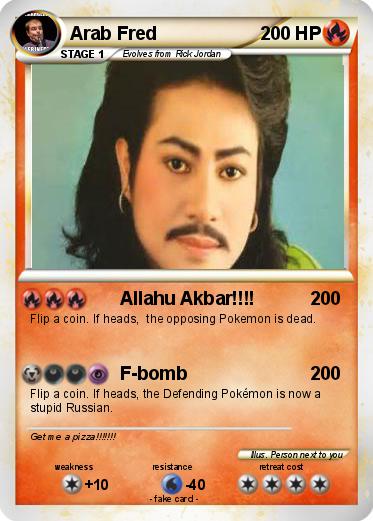 Pokemon Arab Fred