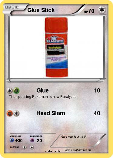 Pokemon Glue Stick