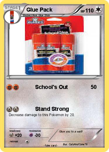 Pokemon Glue Pack