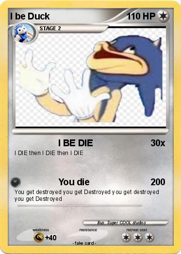 Pokemon I be Duck