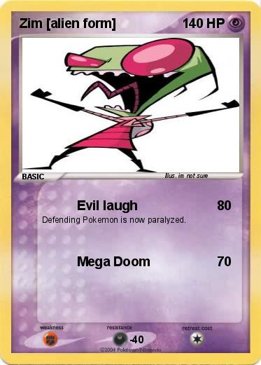 Pokemon Zim [alien form]