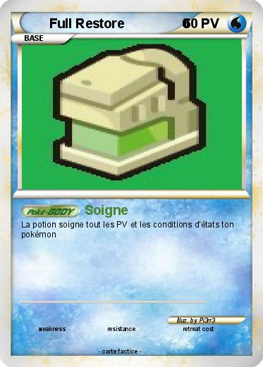 Pokemon Full Restore                0
