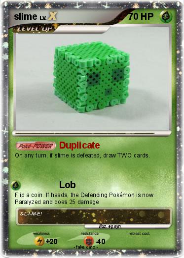 Pokemon slime