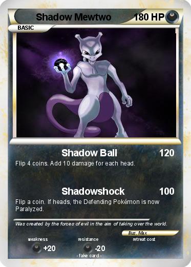 Pokemon Shadow Mewtwo