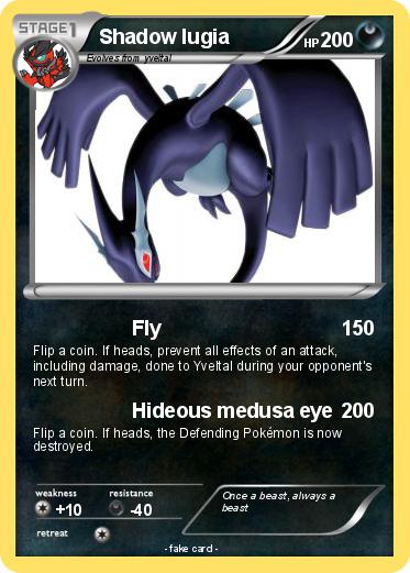 Pokemon Shadow lugia