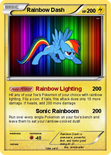 Pokemon Rainbow Dash