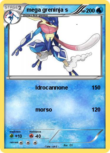 Pokemon mega greninja s
