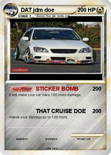 Pokemon DAT jdm doe