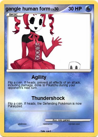 Pokemon gangle human form
