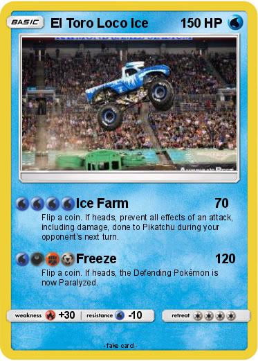 Pokemon El Toro Loco Ice