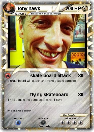 Pokemon tony hawk