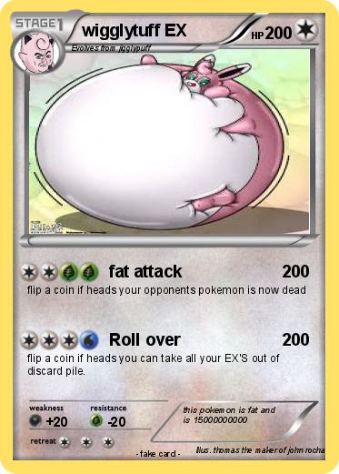 Pokemon wigglytuff EX