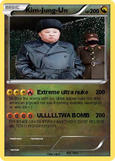 Pokemon Kim-Jung-Un