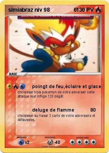 Pokemon simiabraz niv 98                6   