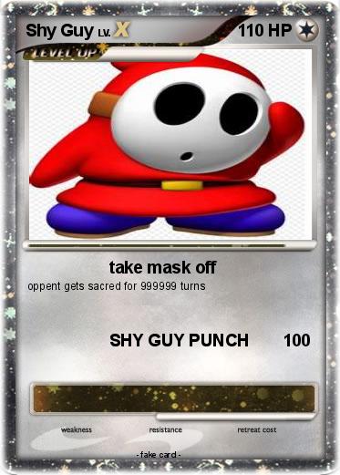 Pokemon Shy Guy