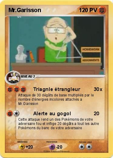 Pokemon Mr.Garisson