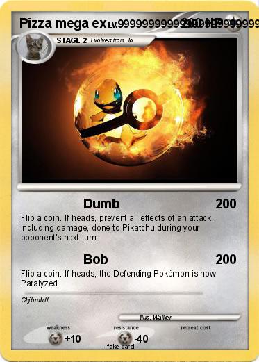 Pokemon Pizza mega ex