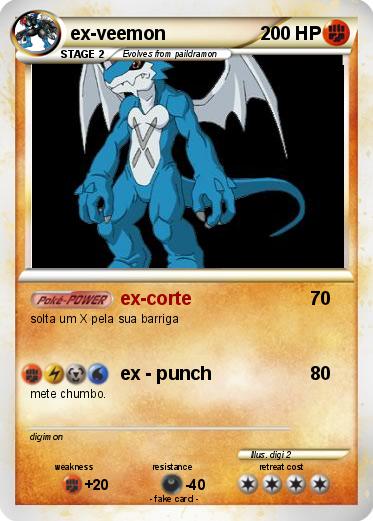 Pokemon ex-veemon
