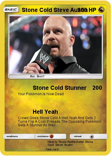Pokemon Stone Cold Steve Austin