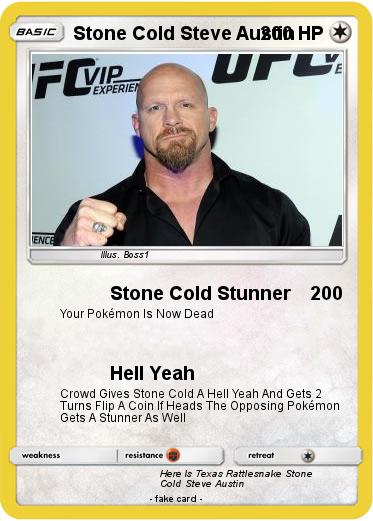 Pokemon Stone Cold Steve Austin