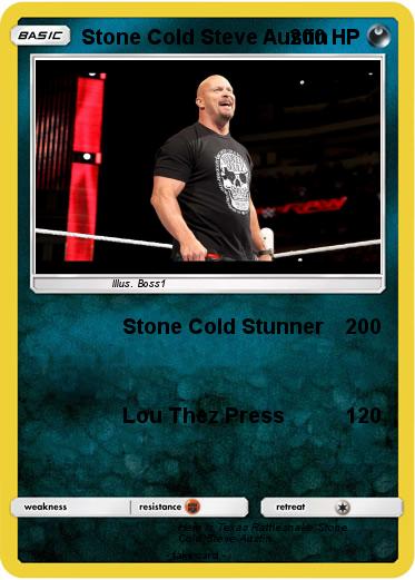 Pokemon Stone Cold Steve Austin