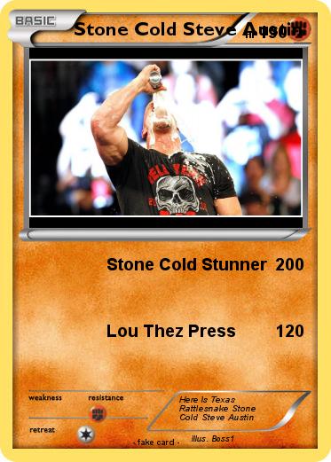 Pokemon Stone Cold Steve Austin