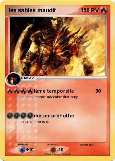 Pokemon les sables maudit