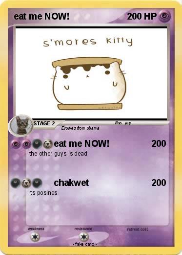 Pokemon eat me NOW!