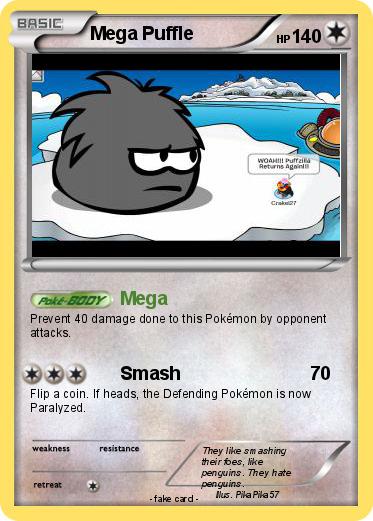 Pokemon Mega Puffle