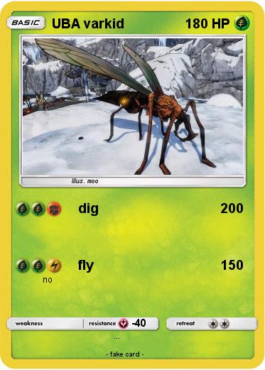 Pokemon UBA varkid