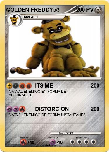 Pokemon GOLDEN FREDDY