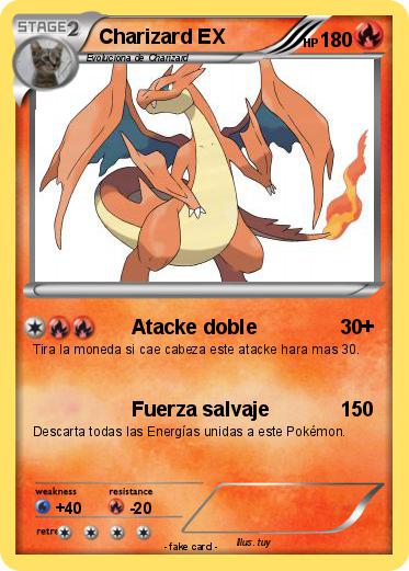 Pokemon Charizard EX