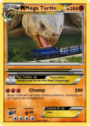 Pokemon Mega Turtle