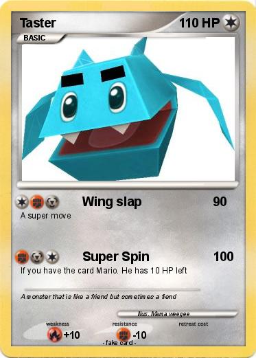 Pokemon Taster