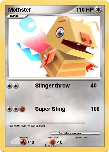 Pokemon Mothster