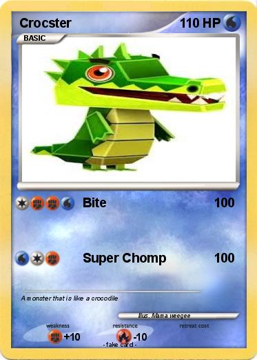 Pokemon Crocster