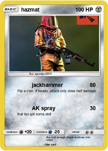 Pokemon hazmat