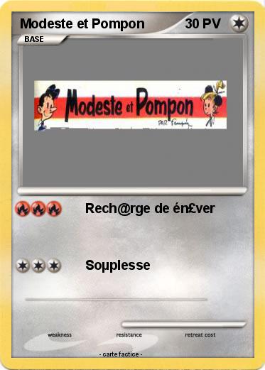 Pokemon Modeste et Pompon