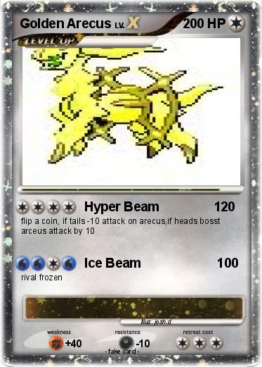 Pokemon Golden Arecus