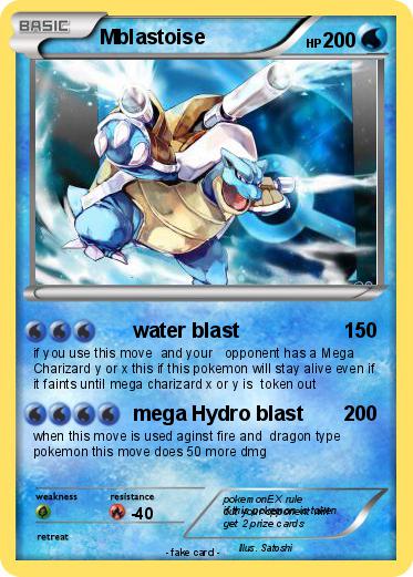 Pokemon Mblastoise