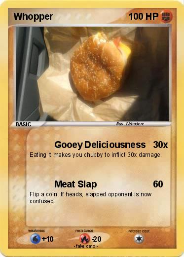 Pokemon Whopper