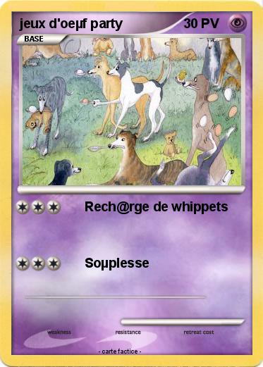 Pokemon jeux d'oeµf party