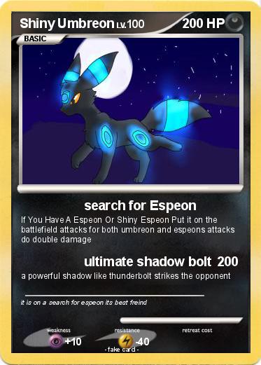 Pokemon Shiny Umbreon