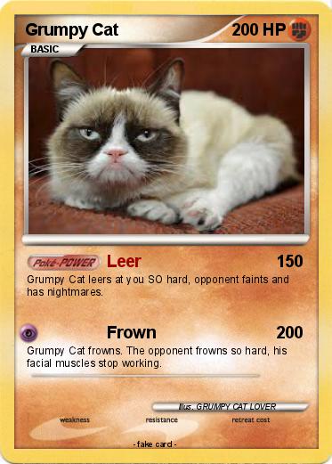 Pokemon Grumpy Cat